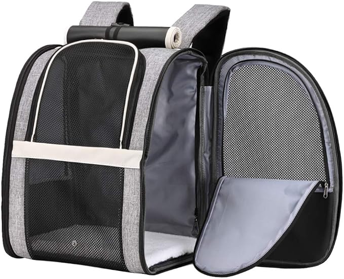 Texsens Bubble Pet Backpack Carrier for Cats & Small Dogs
